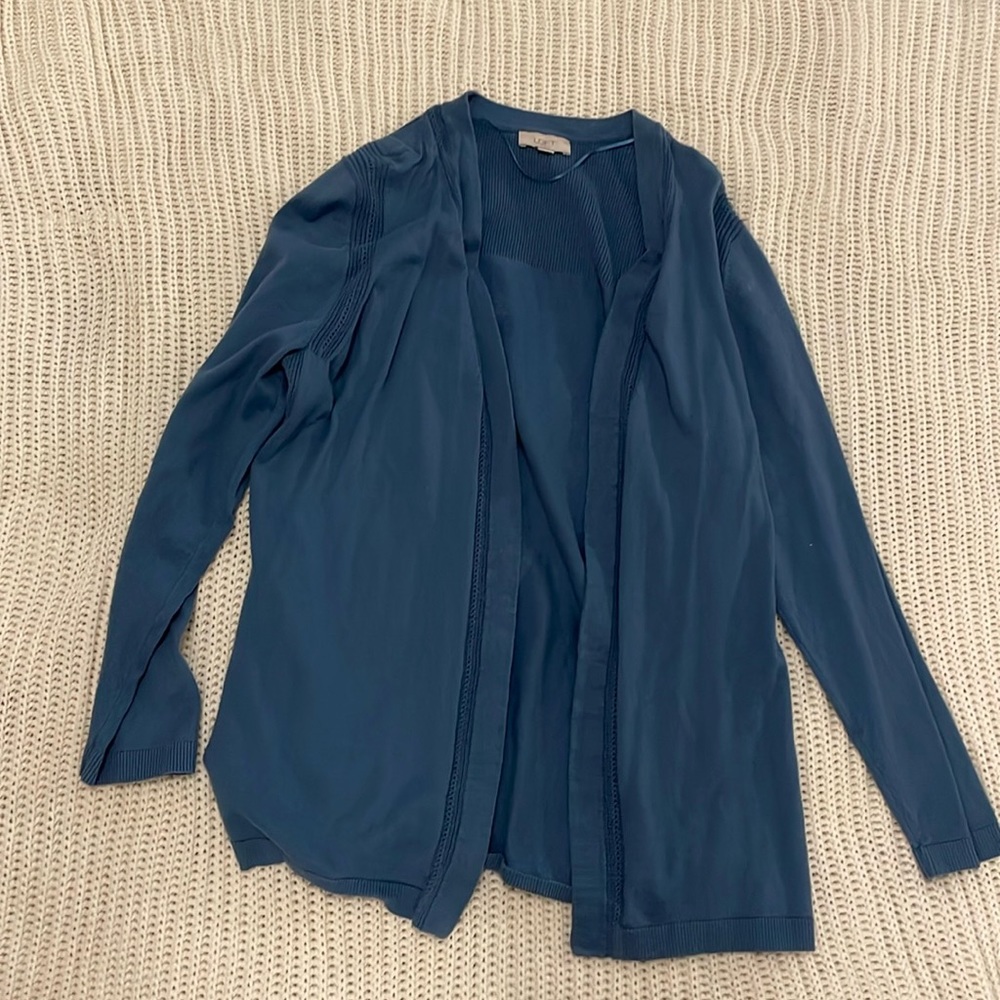 LOFT outlet open front sweater. Size xl